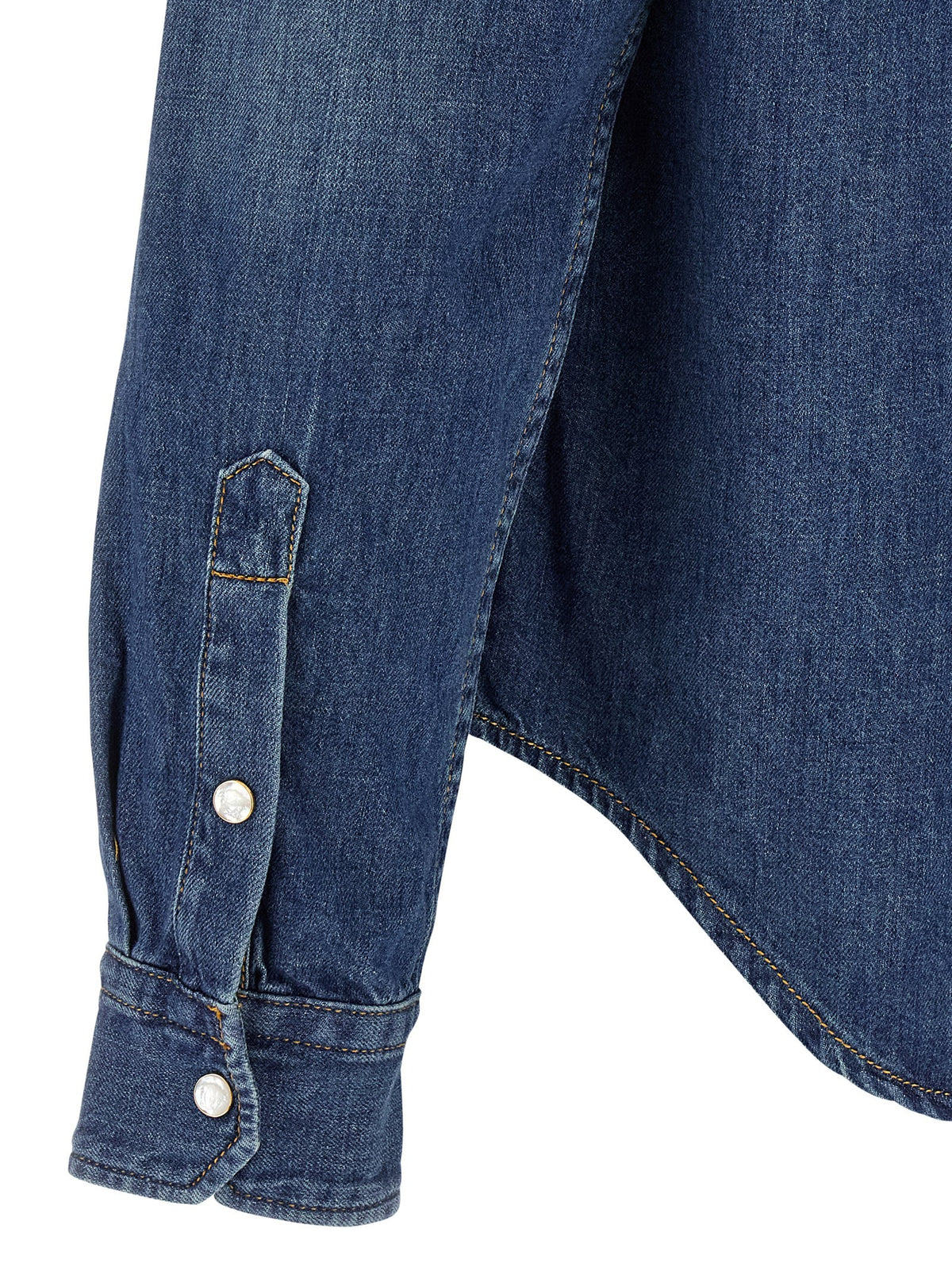 Versace - 'Medusa' patch shirt