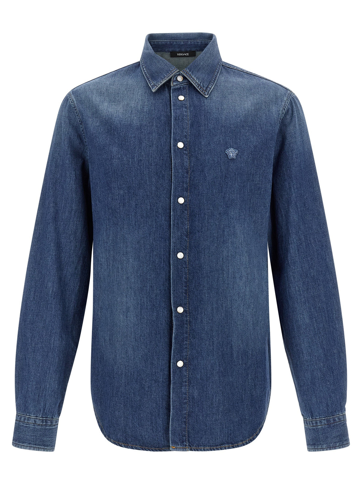 Versace - 'Medusa' patch shirt