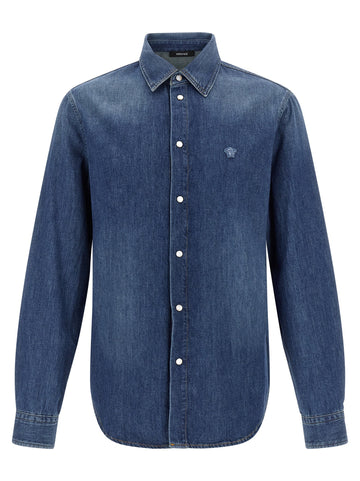 Versace - 'Medusa' patch shirt