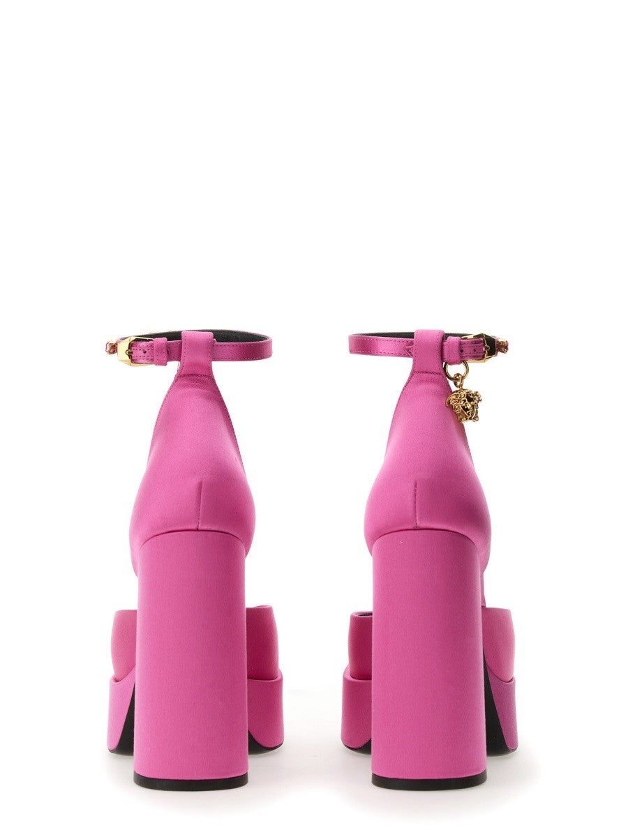 Versace Versace - "MEDUSA" PLATEAU PUMPS AEVITAS