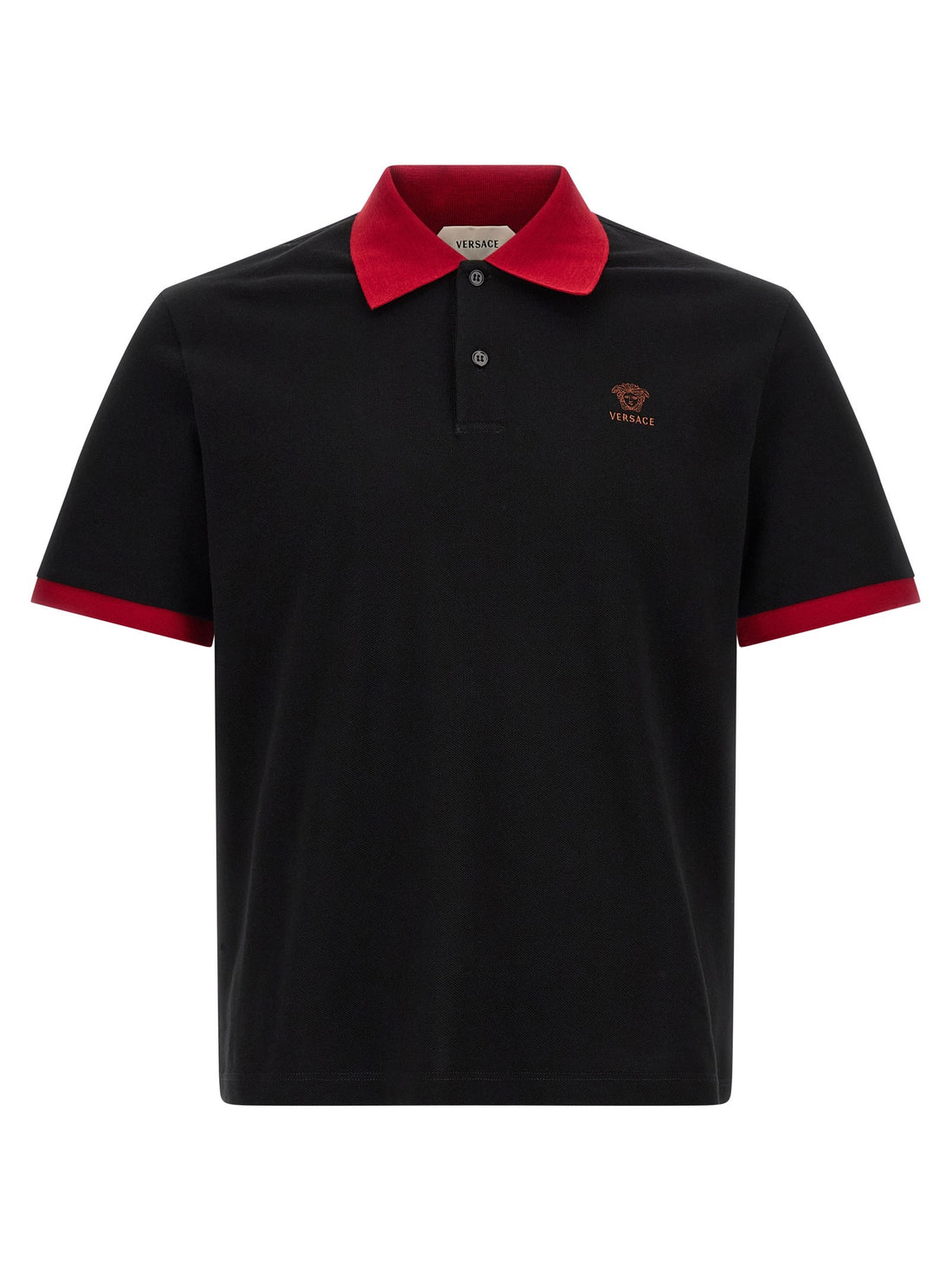 Versace - 'Medusa' polo shirt Black
