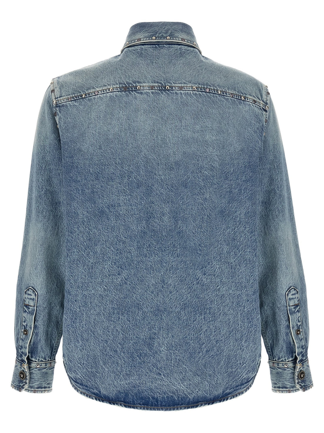 Versace - 'Medusa' shirt Light Blue