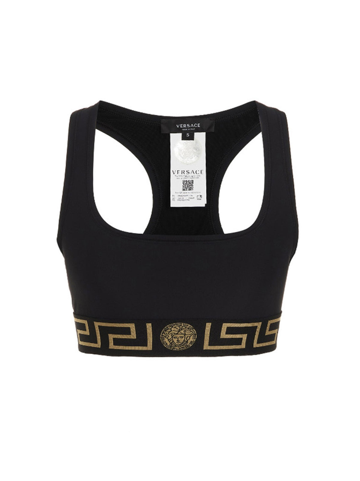 Versace - 'Medusa' sports top'