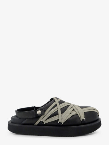 RICK OWENS - Megalace leather sandals