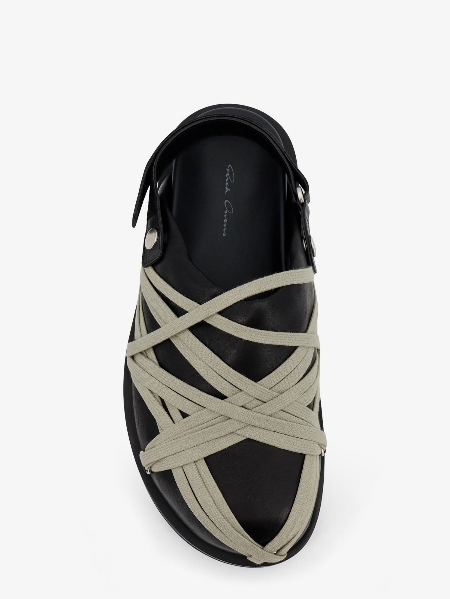 RICK OWENS - Megalace leather sandals