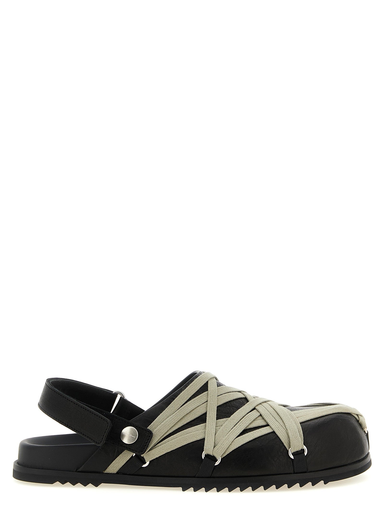 RICK OWENS - 'Megalace Mule Granola' sabots