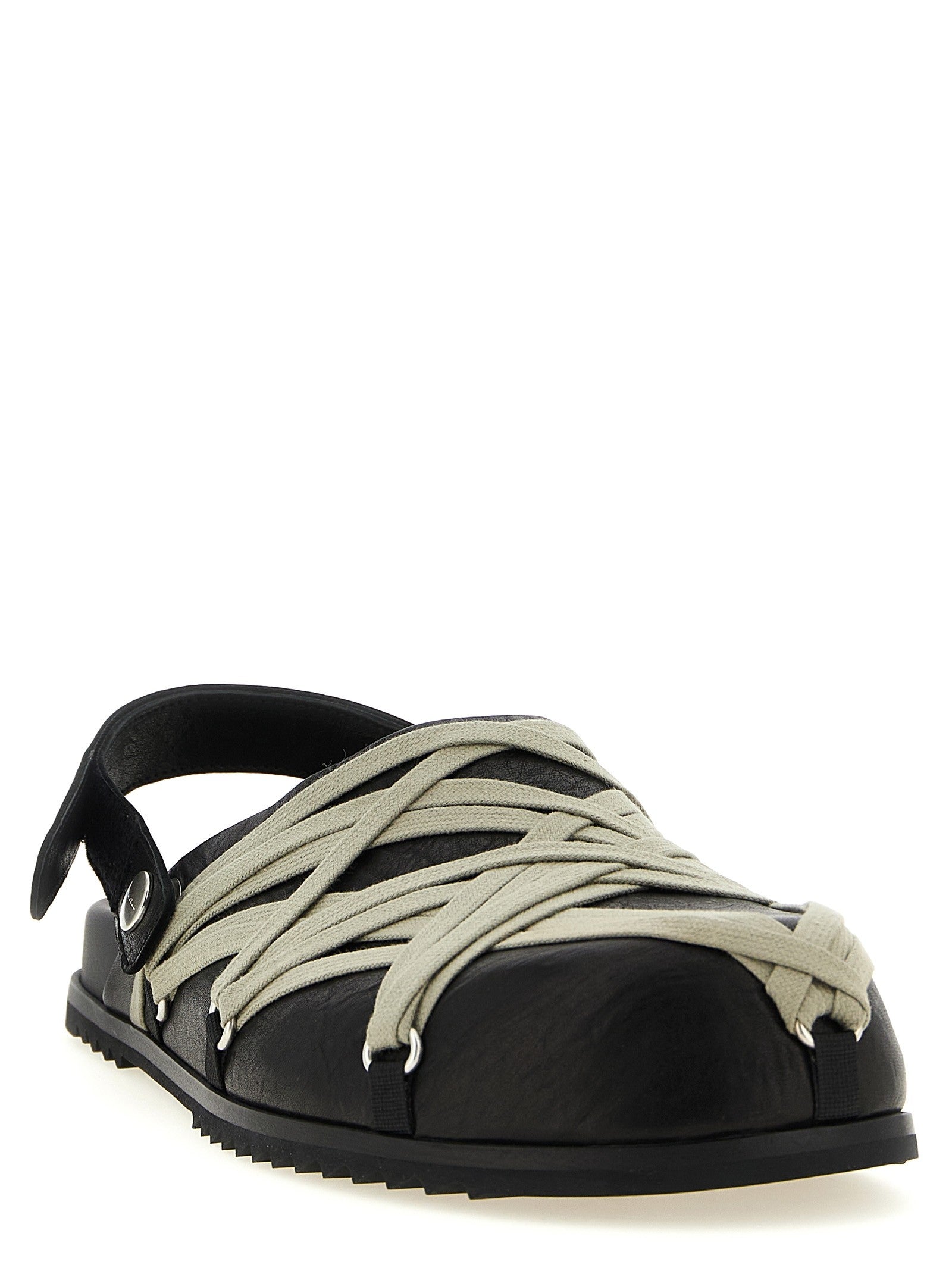 RICK OWENS - 'Megalace Mule Granola' sabots