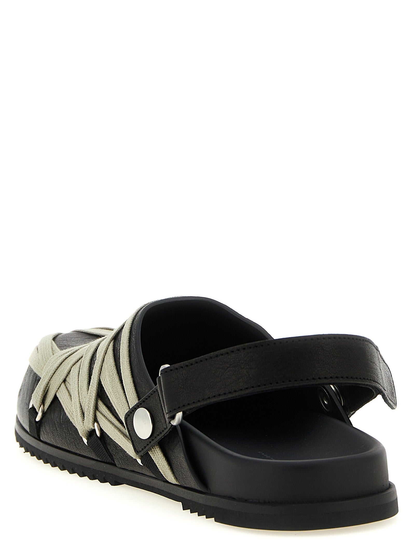 RICK OWENS - 'Megalace Mule Granola' sabots