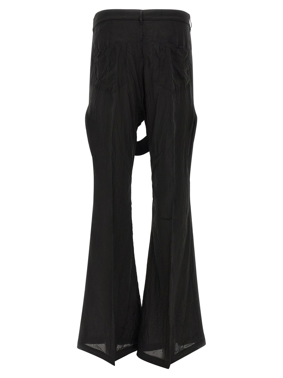 RICK OWENS - 'Megastrapped Bolans' pants Black 34