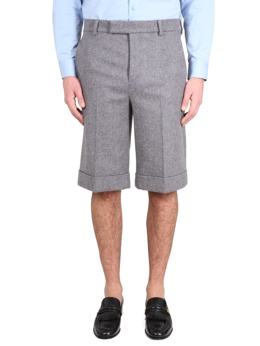 MELANGE CLOTH SHORTS