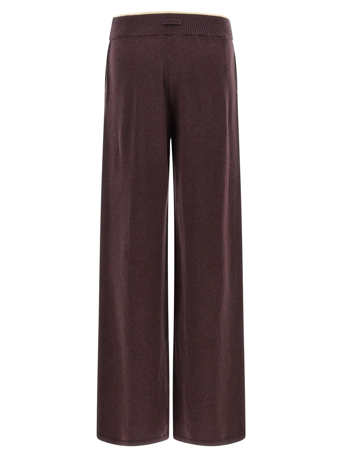 Pinko - Mélange knit pants Purple