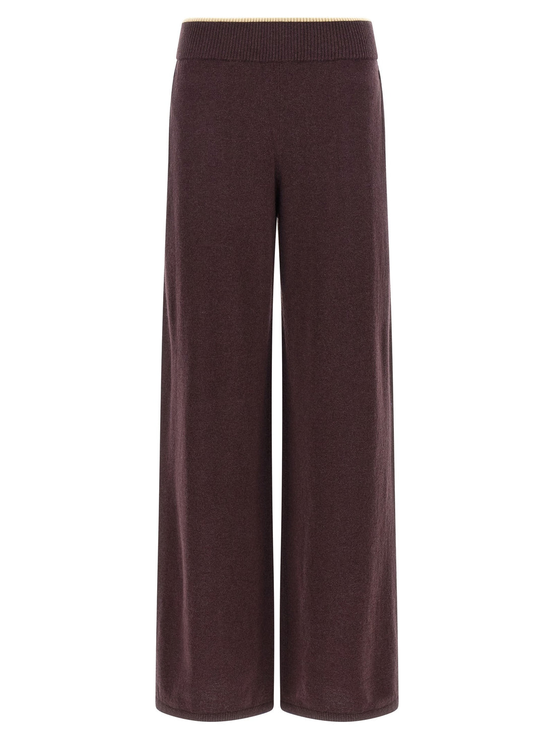 Pinko - Mélange knit pants Purple