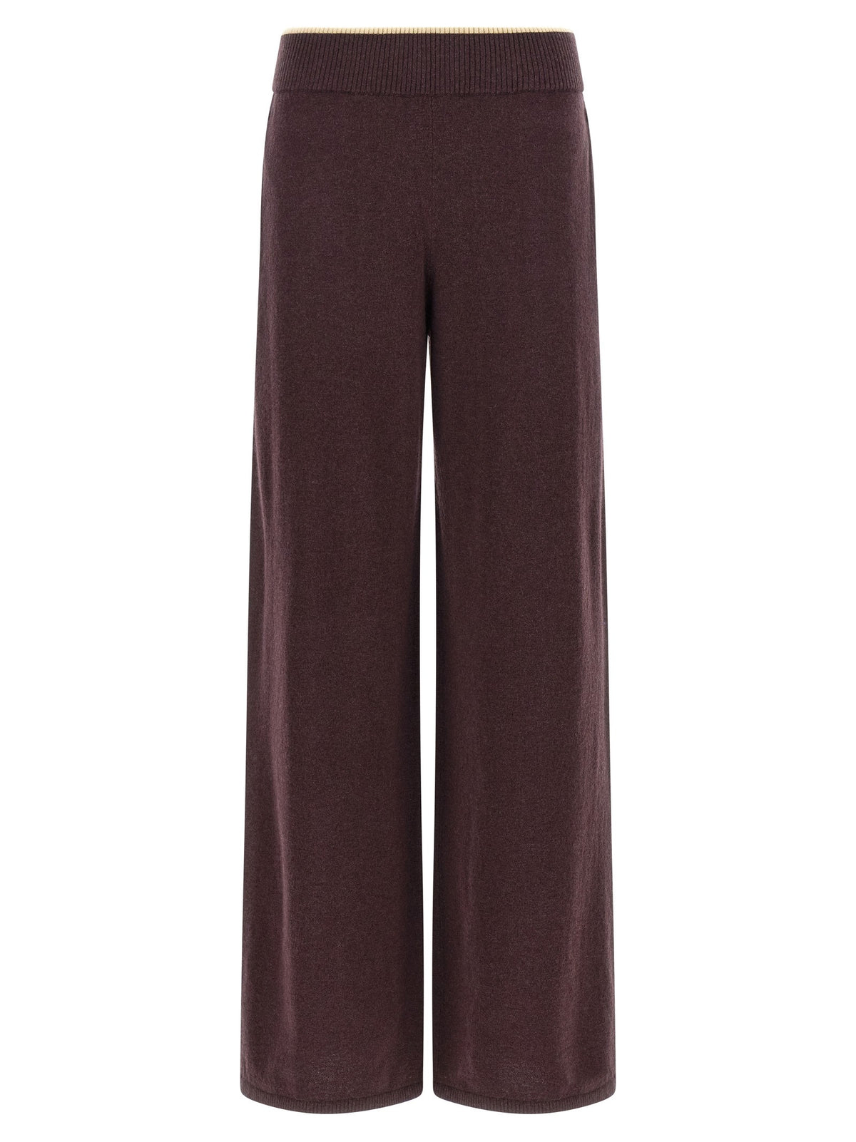 Pinko - Mélange knit pants Purple