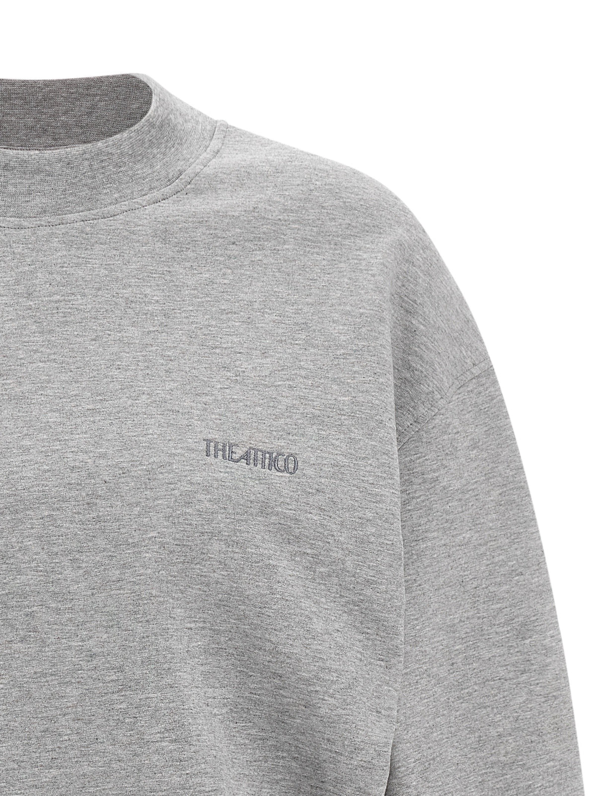 The Attico - Mélange sweatshirt dress