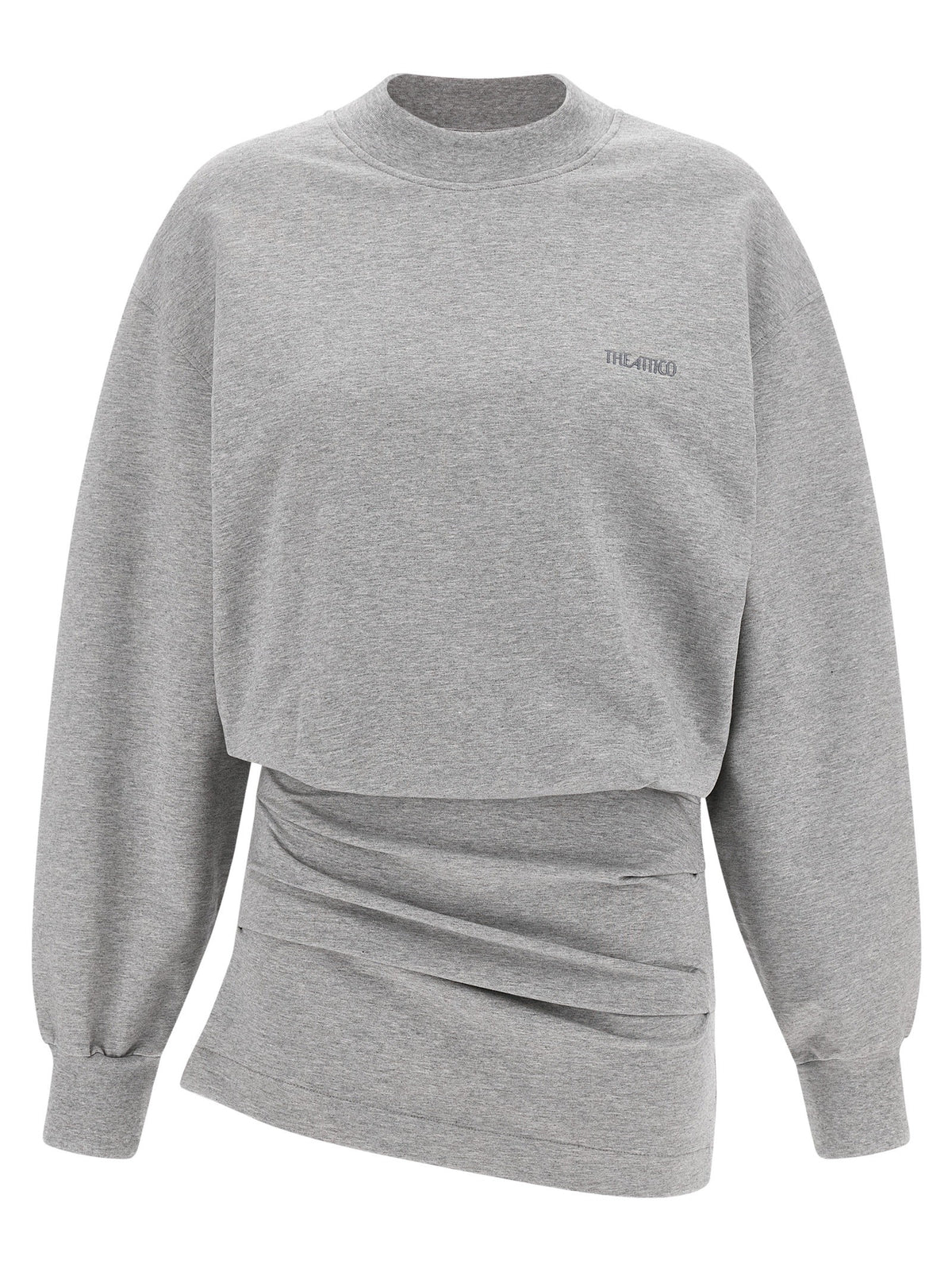 The Attico - Mélange sweatshirt dress