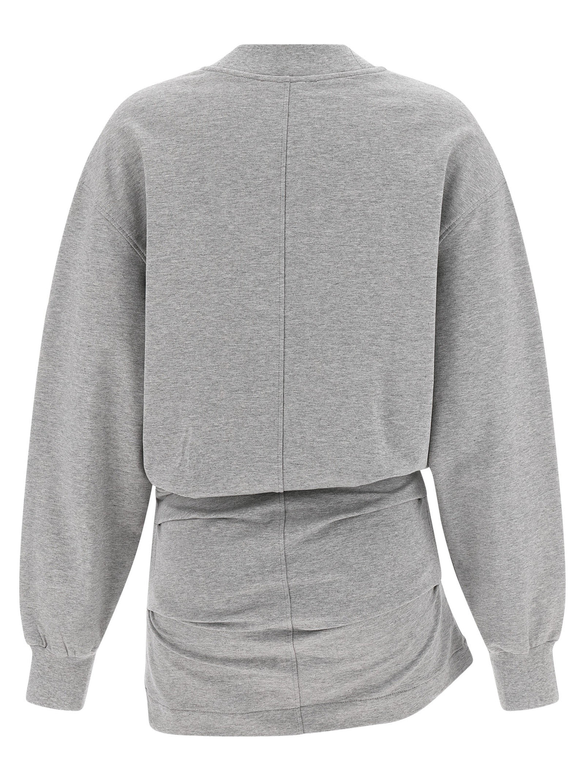 The Attico - Mélange sweatshirt dress