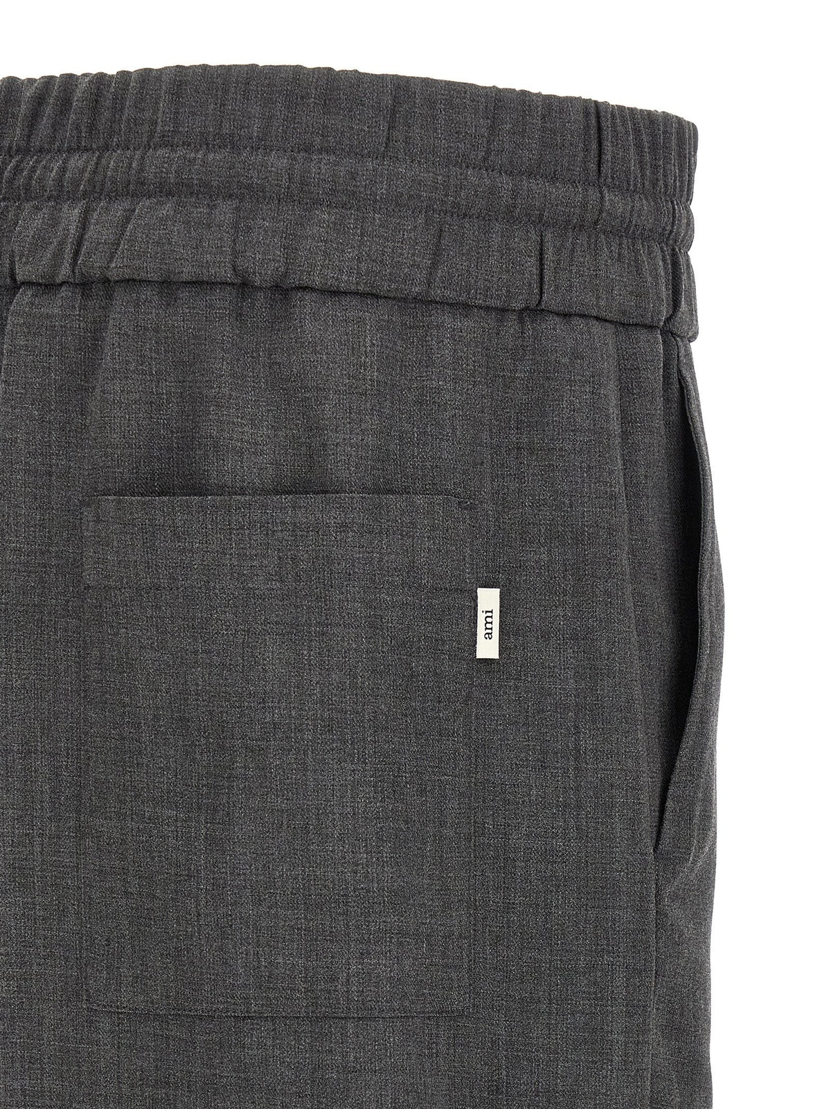 AMI PARIS - Mélange wool pants