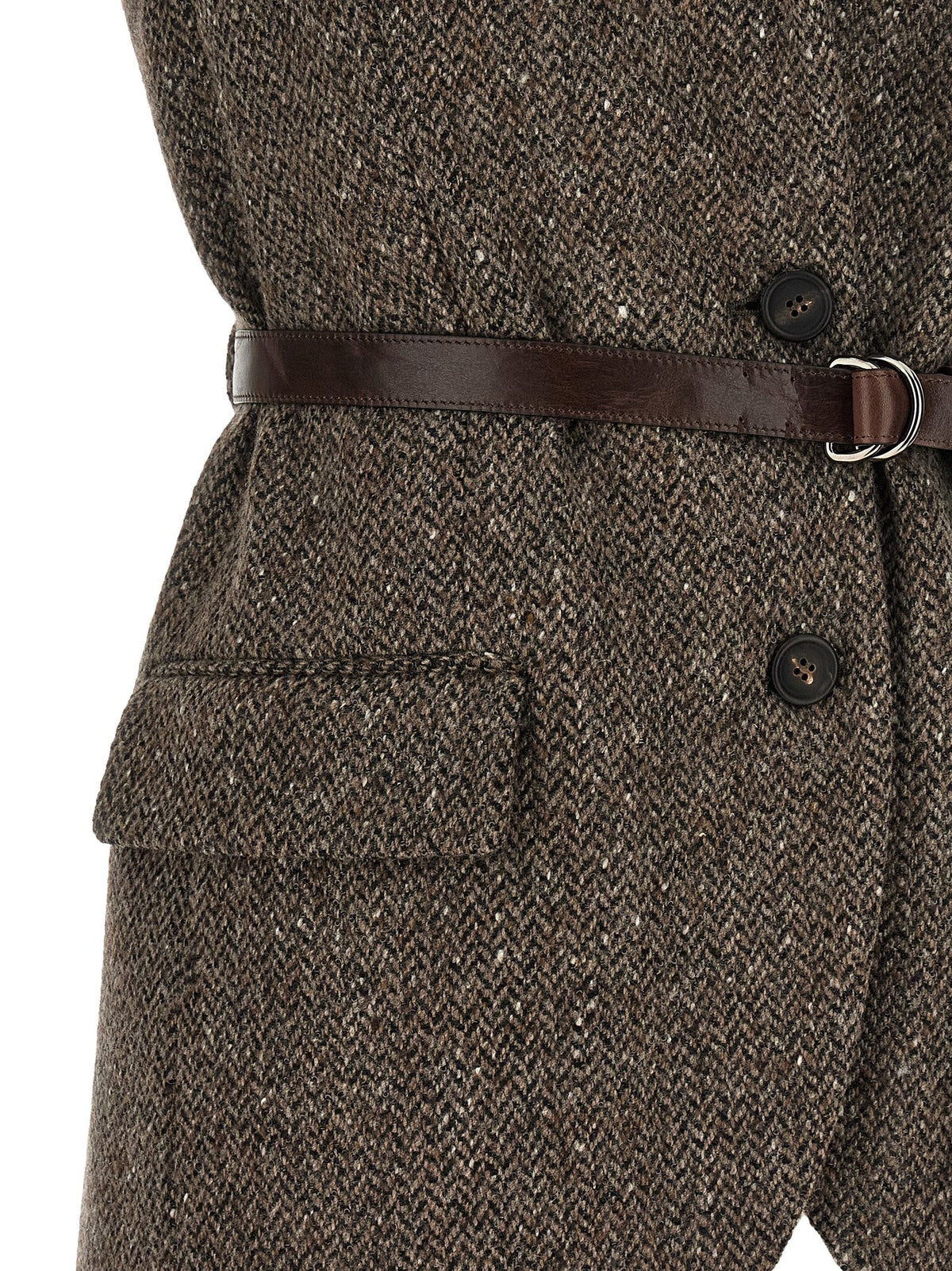 Brunello Cucinelli - Mélange wool vest