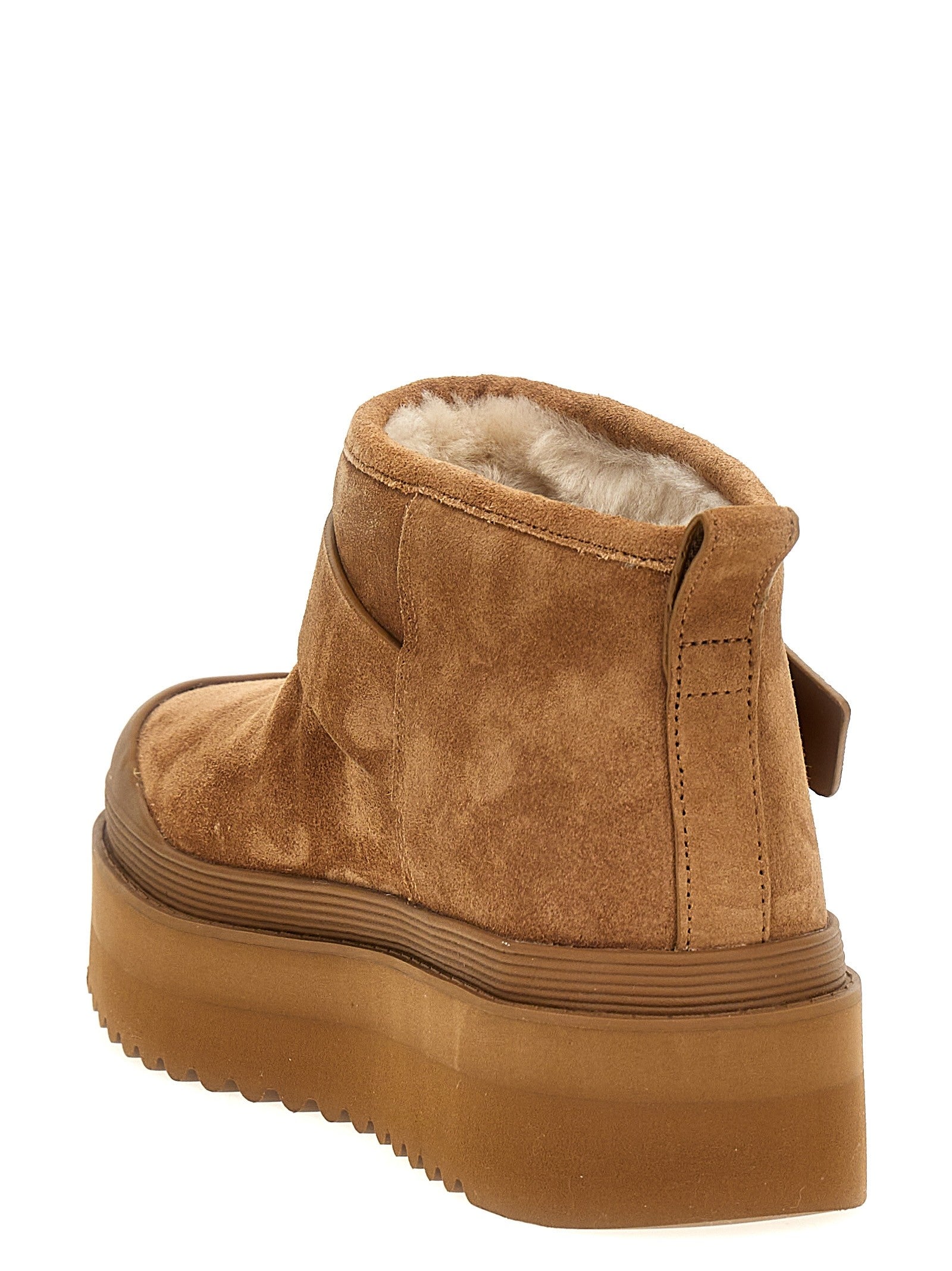 Tory Burch - 'Mellow Shearling Platform' ankle boots