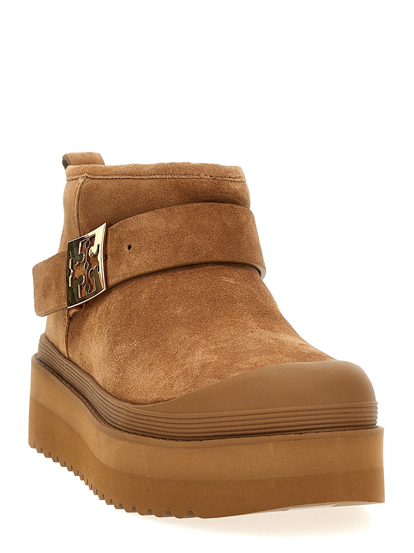 Tory Burch - 'Mellow Shearling Platform' ankle boots