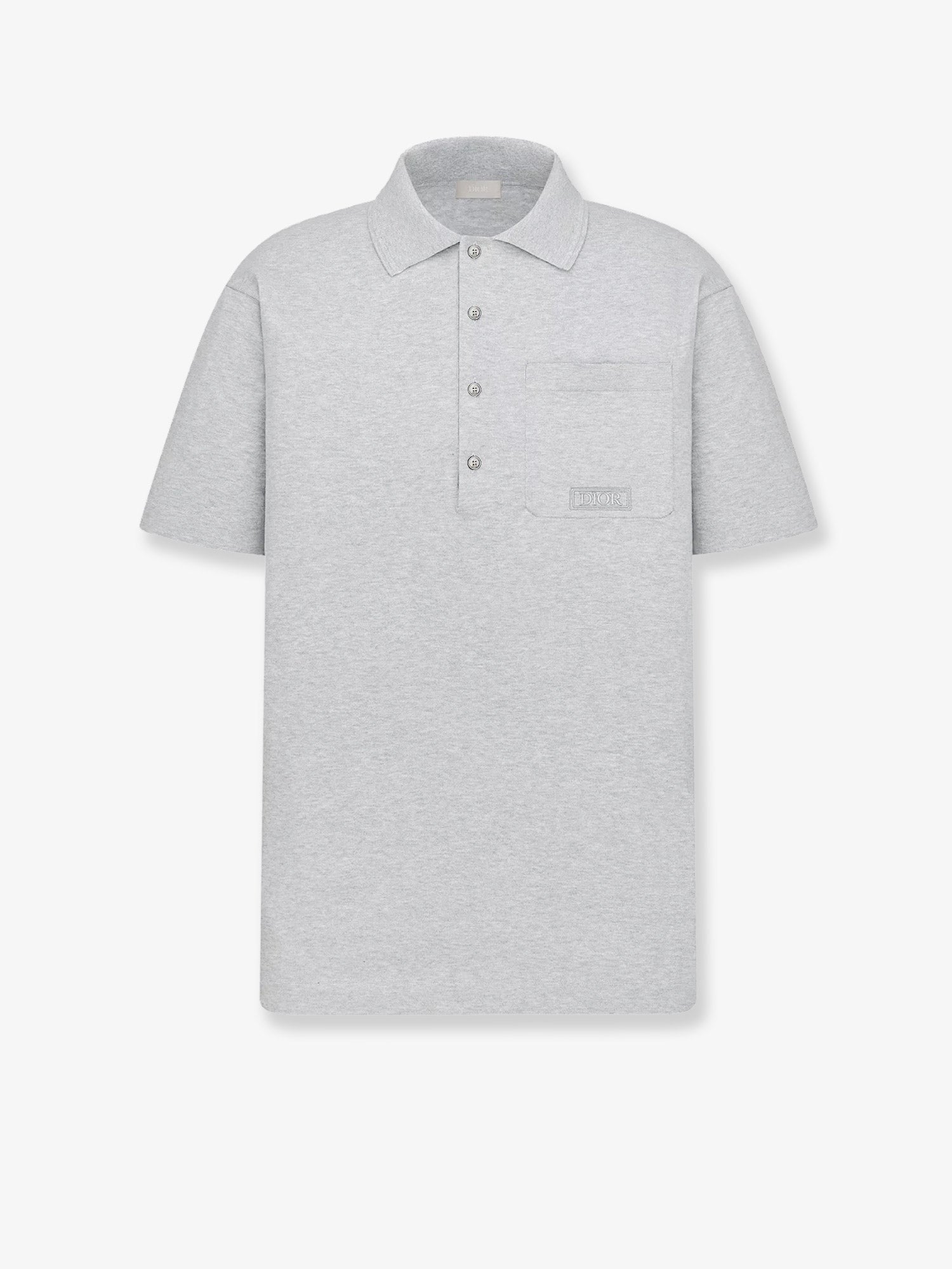 Mélnge cotton and silk polo shirt