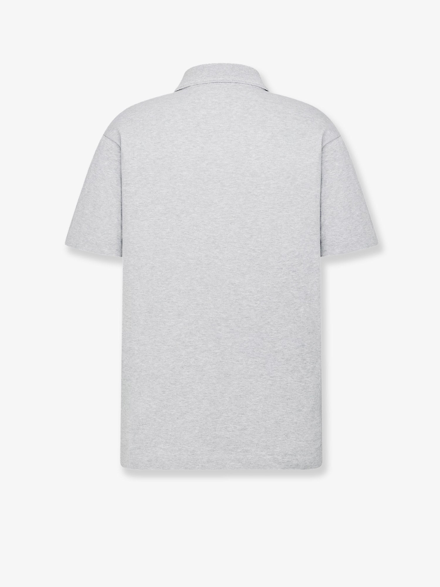 Mélnge cotton and silk polo shirt
