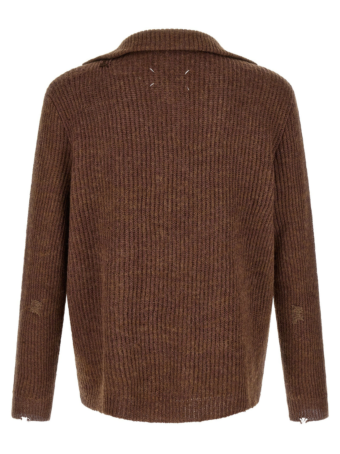 Maison Margiela - Mending sweater Brown