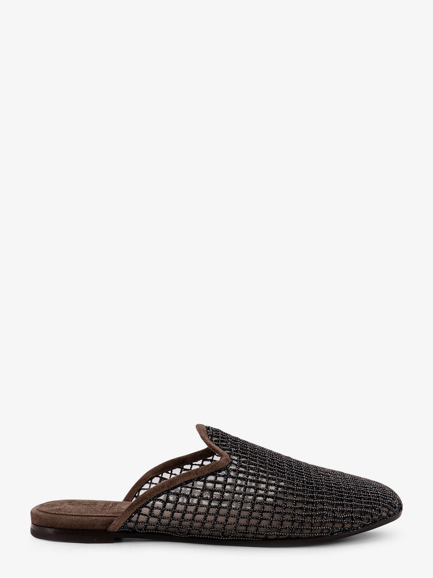 Mesh and suede sandals with Monili details mesh-and-suede-sandals-with-monili-details