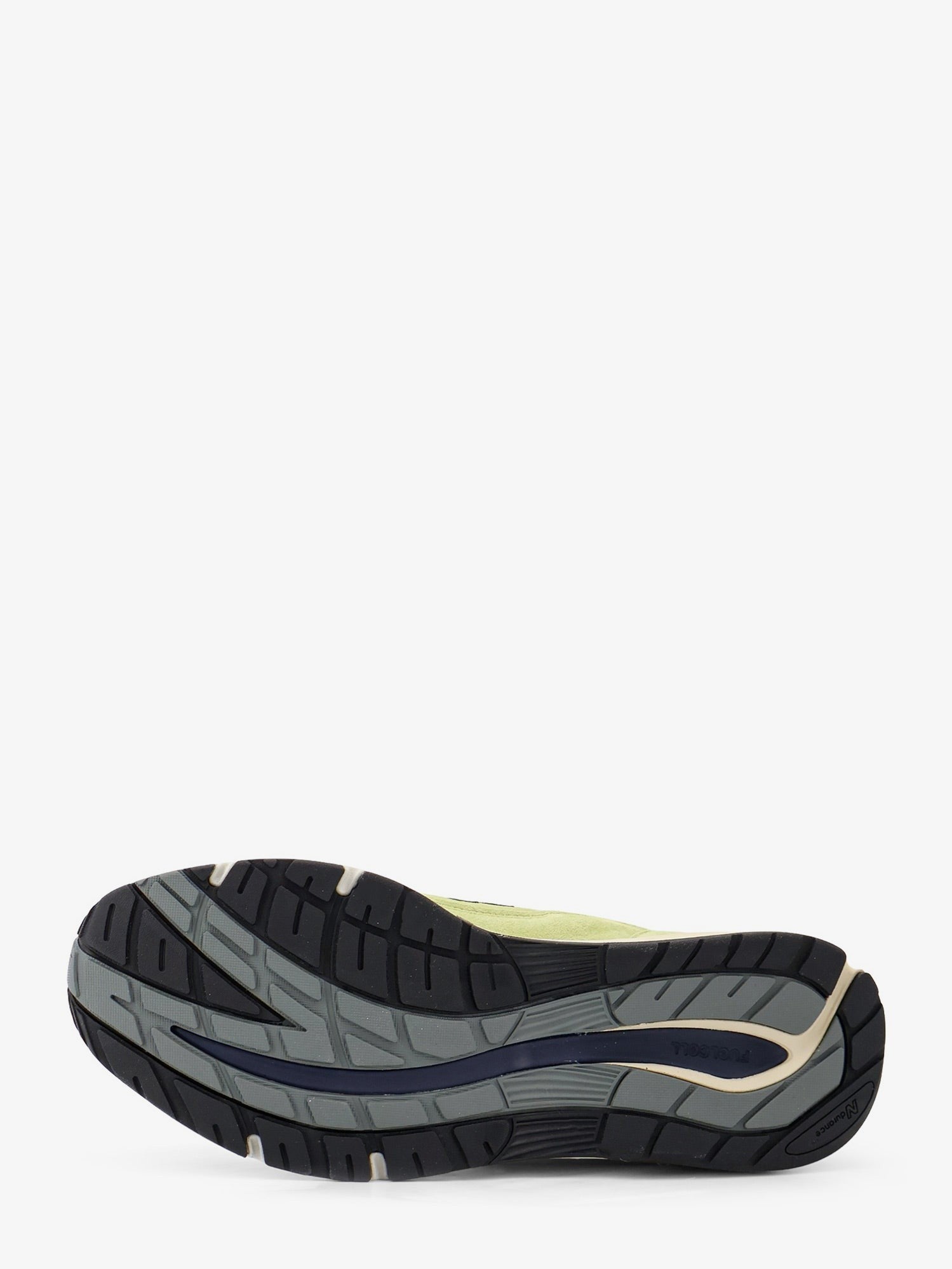 New Balance - Mesh and suede sneakers with side logo