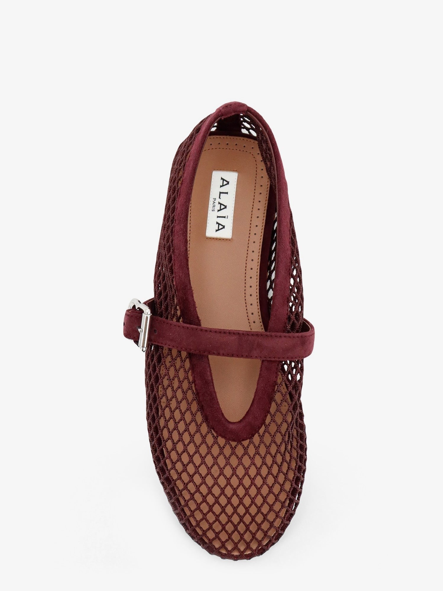 ALAIA - Mesh Ballet Flats