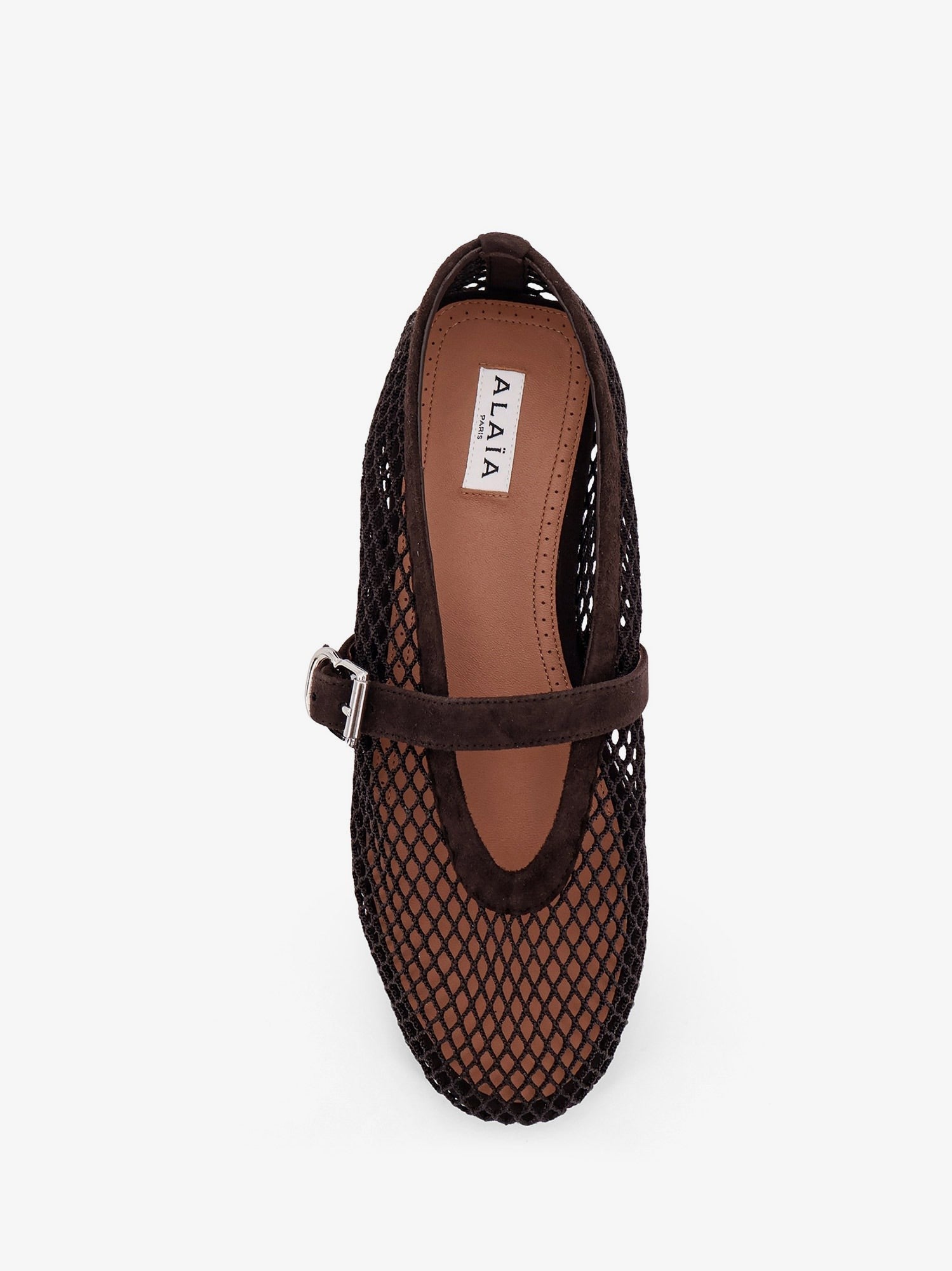 ALAIA - Mesh Ballet Flats
