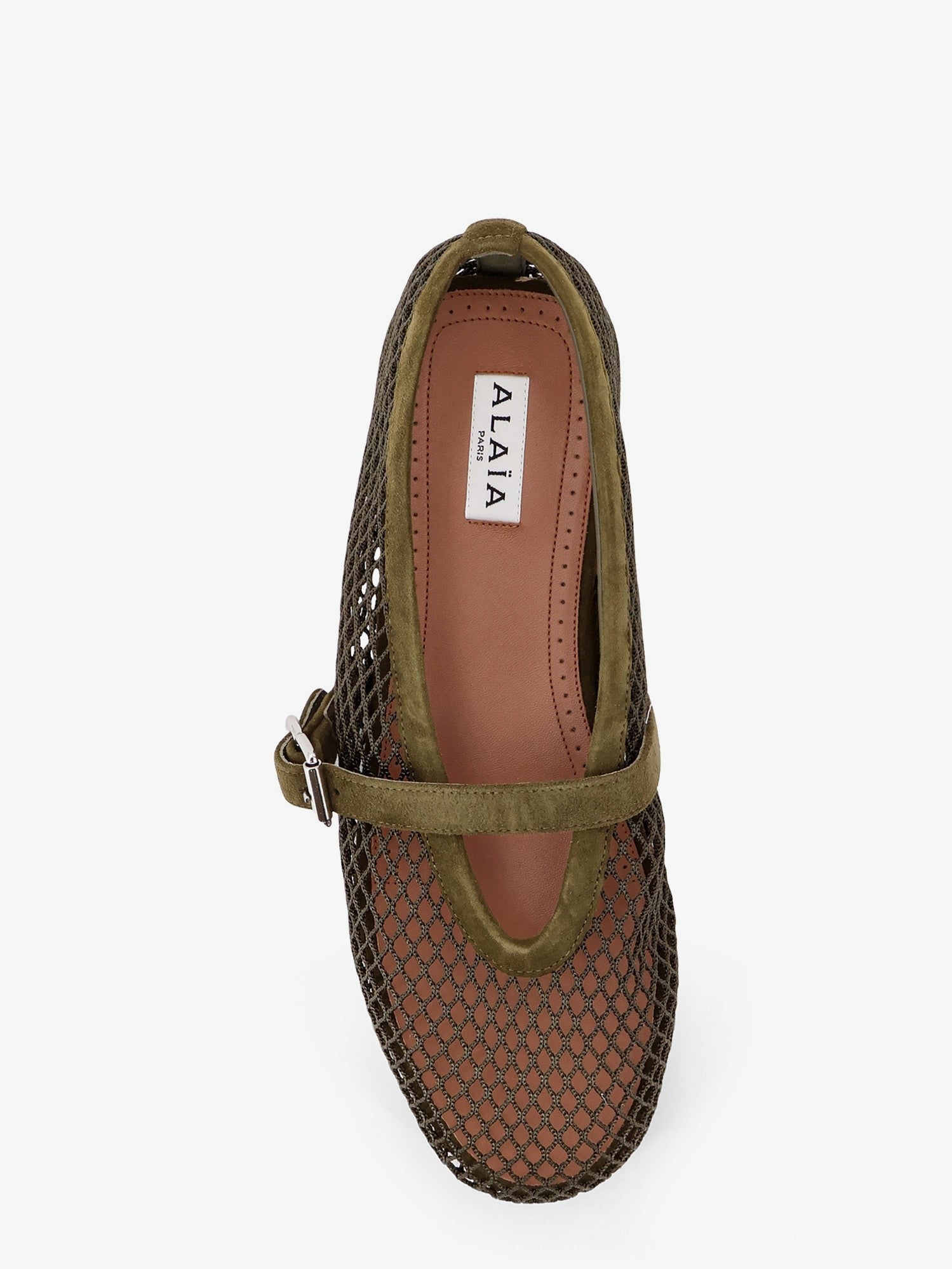 ALAIA - Mesh Ballet Flats