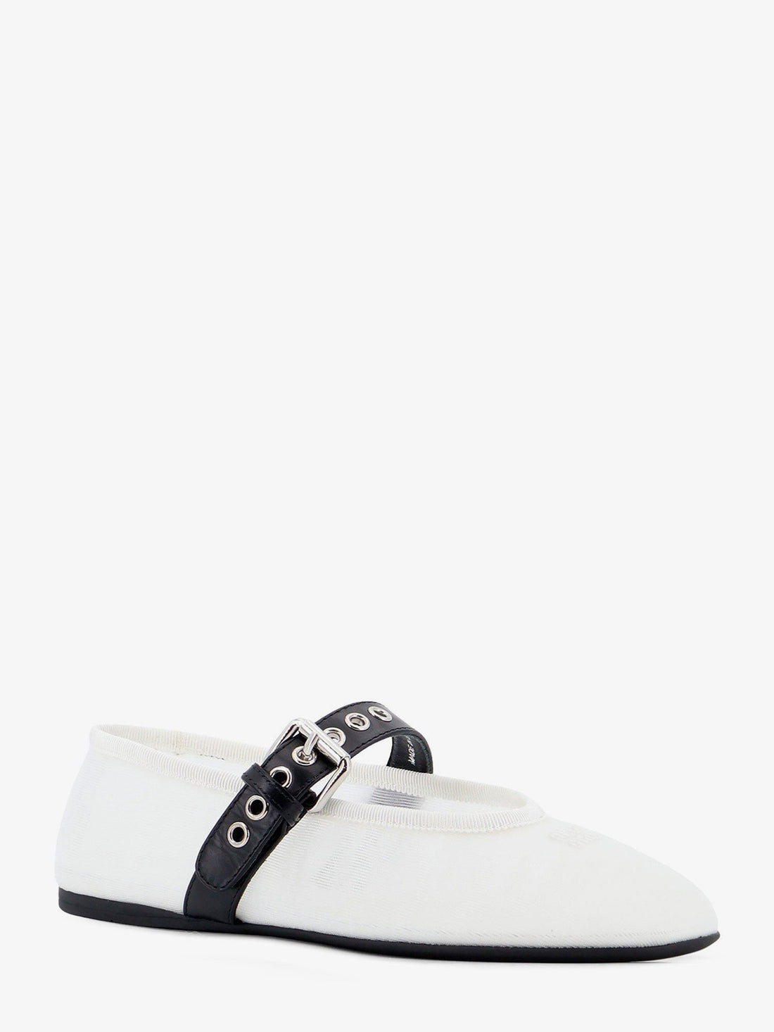 Miu Miu - Mesh fabric ballerinas mesh-fabric-ballerinas