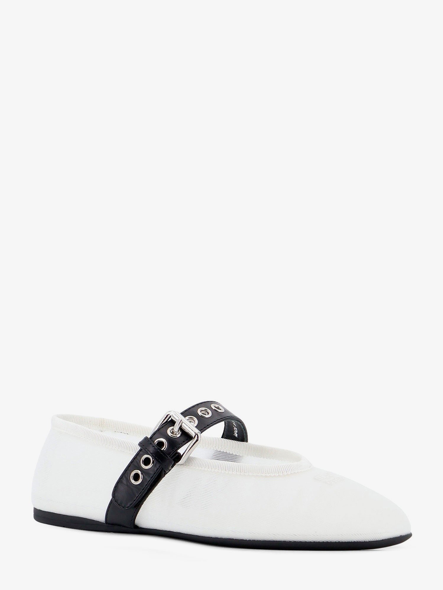 Miu Miu Miu Miu - Mesh fabric ballerinas