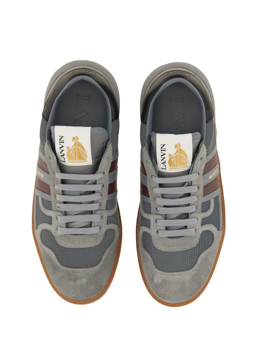 MESH, SUEDE AND NAPPA LEATHER SNEAKER