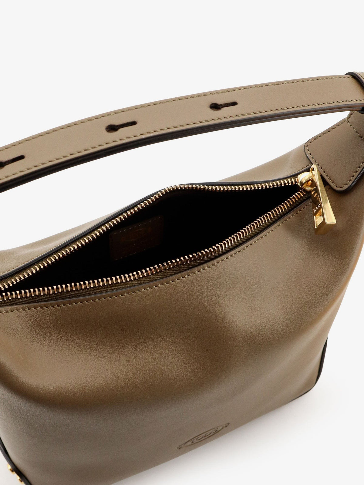 TOD'S - Metal Dots Leather Mini Bag