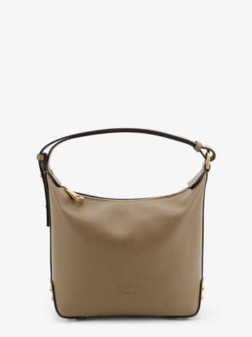 TOD'S - Metal Dots Leather Mini Bag Pitone UNI