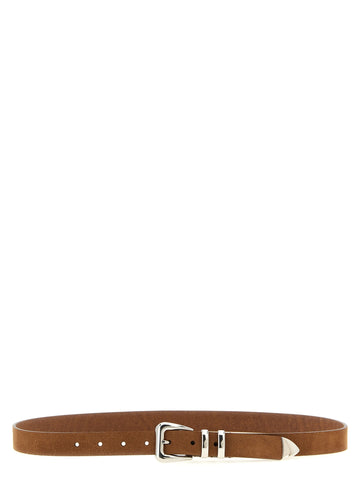 Brunello Cucinelli - Metal toe cap belt