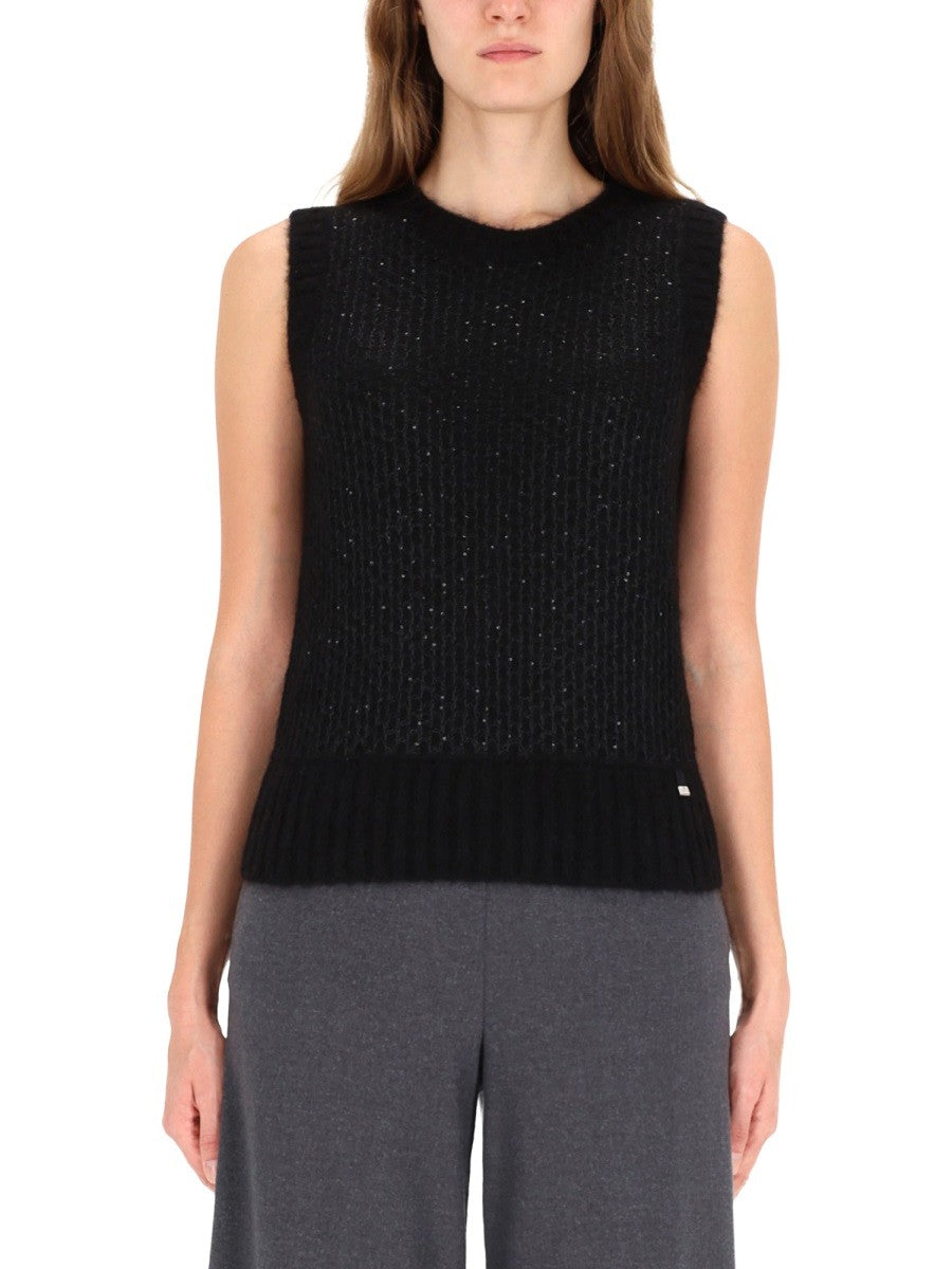 Herno - METALLIC EFFECT SEQUINED VEST metallic-effect-sequined-vest_9d7cbd70-e380-4606-8ee9-e39f3c78fe3a