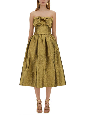 METALLIC JACQUARD MIDI DRESS metallic-jacquard-midi-dress_756cfd4b-f5d8-41d3-bd81-9b01ebda99c1