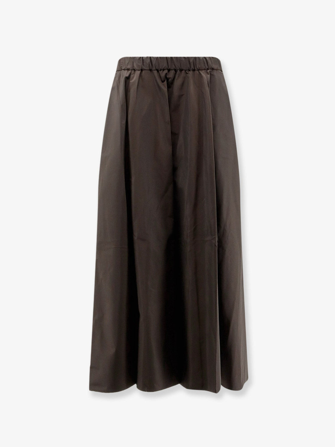 ASPESI - Mia taffeta' skirt Brown
