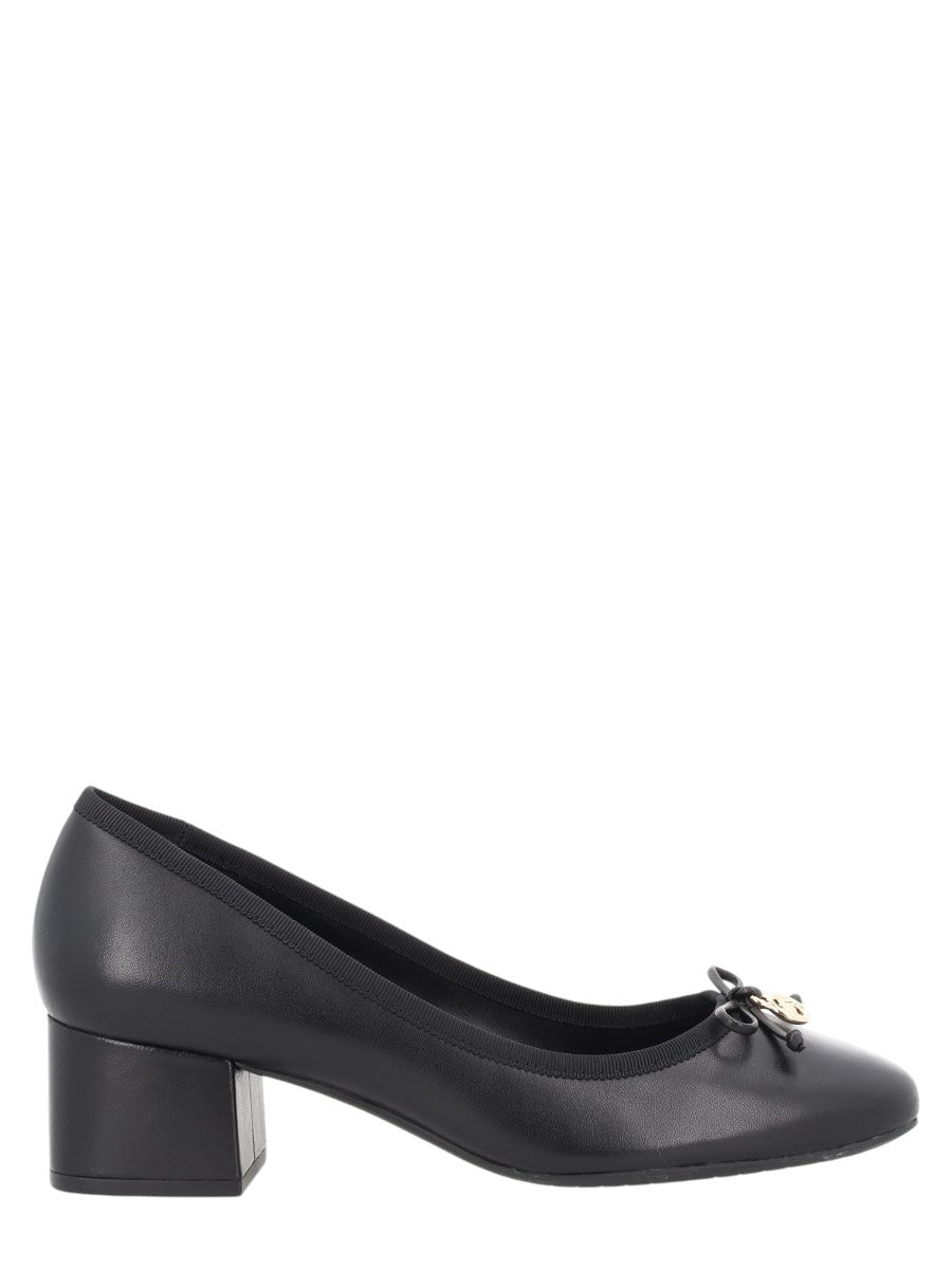 MICHAEL BY MICHAEL KORS - Piper Flex Leather Pumps - Black michael-by-michael-kors-piper-flex-leather-pumps-black-side-jpg