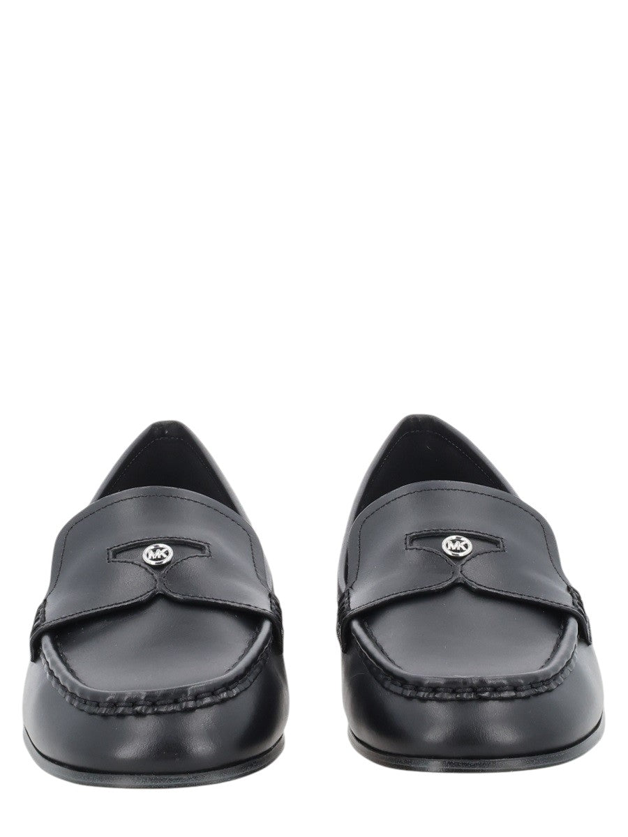 MICHAEL BY MICHAEL KORS - MOCASSINO "JENNINGS" michael-kors-jennings-leather-loafers-black-front-jpg