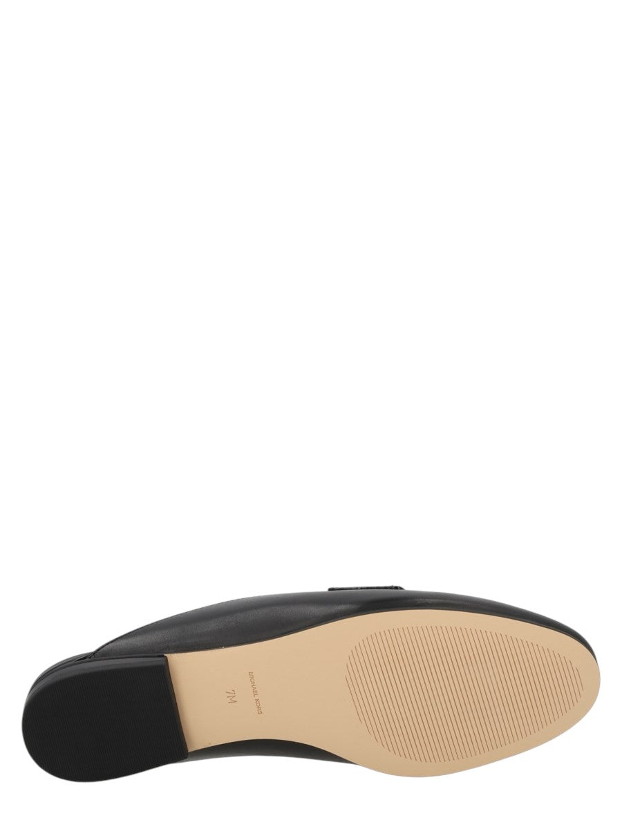 MICHAEL BY MICHAEL KORS - SABOT "MCKENZIE" IN PELLE michael-kors-mckenzie-leather-mules-black-sole-jpg