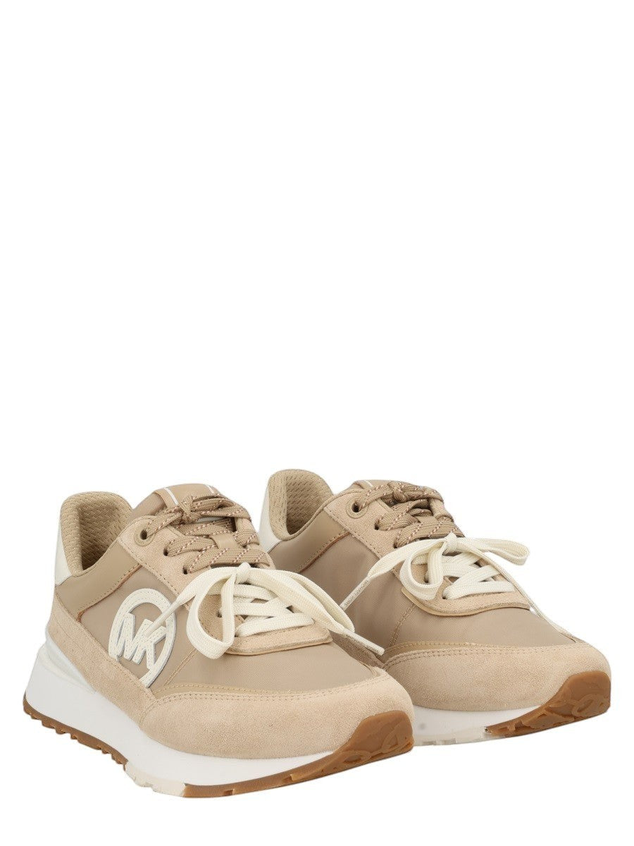 MICHAEL BY MICHAEL KORS - SNEAKER "NOVA" klosmo-michael-kors-beige-mixed-media-trainers
