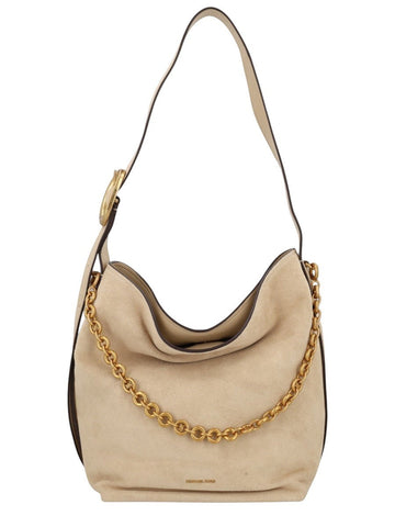 MICHAEL BY MICHAEL KORS - BORSA TOTE A SECCHIELLO "NOLITA" LARGE michael-michael-kors-nolita-large-bucket-tote-bag-beige-front-jpg