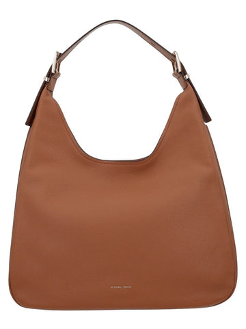 MICHAEL BY MICHAEL KORS - BORSA HOBO "NOLITA" LARGE michael-michael-kors-nolita-large-hobo-bag-brown-front-jpg
