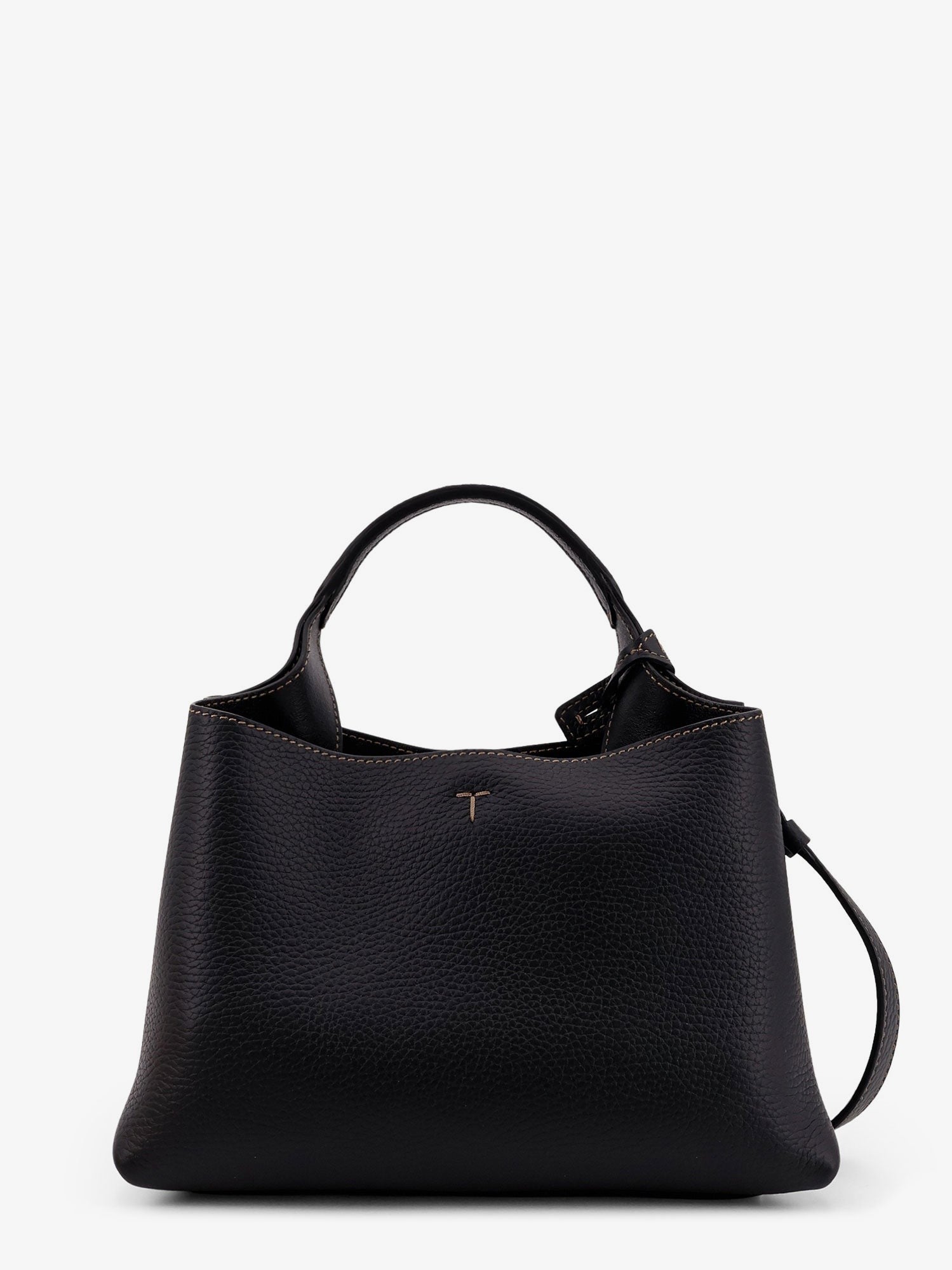 TOD'S - Micro leather crossbody bag with iconic stitching on the front