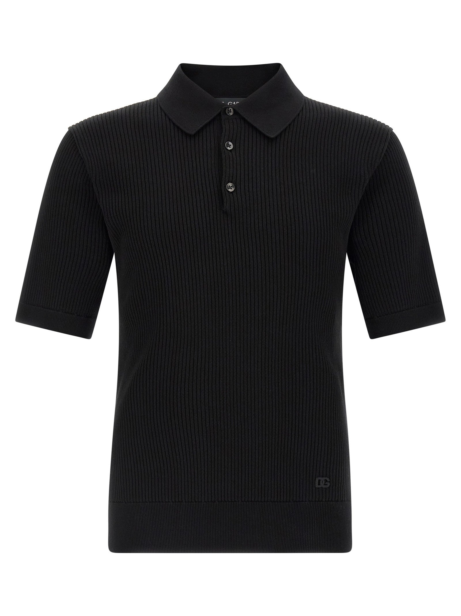Dolce & Gabbana - Micro-ribbed polo shirt micro-ribbed-polo-shirt_4e7e86da-d892-4af8-90bc-66e3dbdf229f