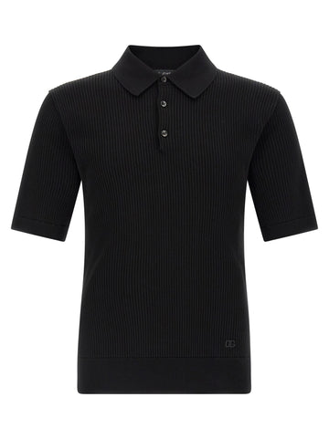 Dolce & Gabbana - Micro-ribbed polo shirt micro-ribbed-polo-shirt_4e7e86da-d892-4af8-90bc-66e3dbdf229f